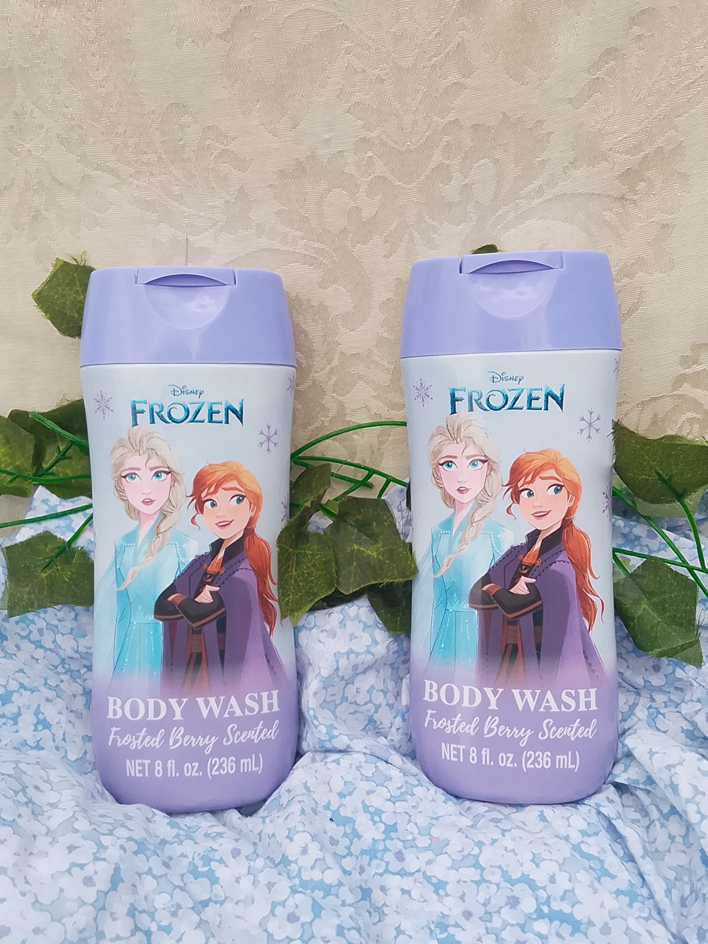 Disney's Frozen Elsa & Anna Body Wash • Frosted Berry Gentle Kids Bath Soap 8oz